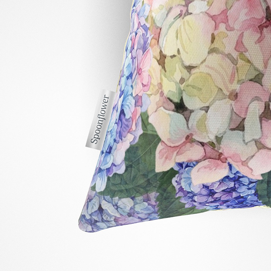 Lavender & Pink cushion closeup