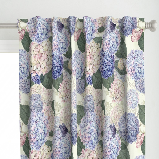 Lilac & Dusty Pink curtains